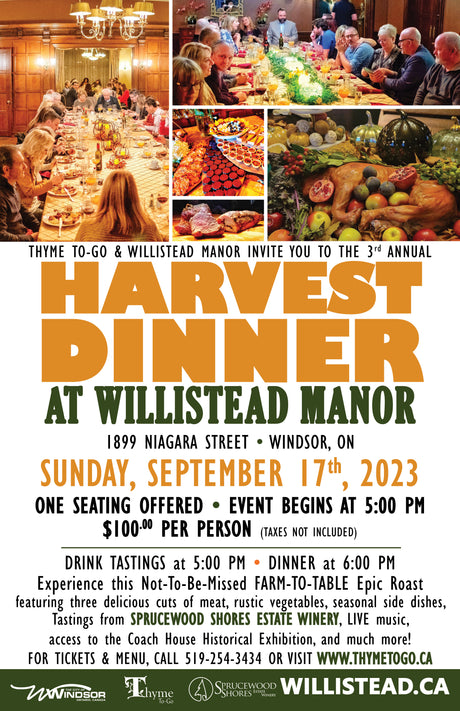 Willistead Harvest Dinner