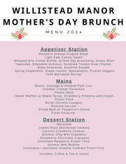 Mother's Day Brunch at Willistead