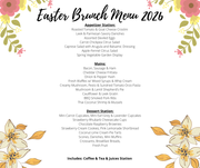 Willistead Easter Sunday Brunch Buffet 2026